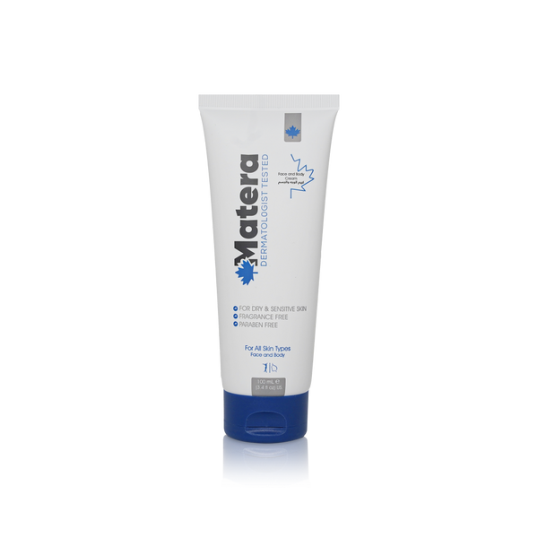 Moisturizing Cream For Dry And Sensitive Skin Fragrance Free Matera 100ml