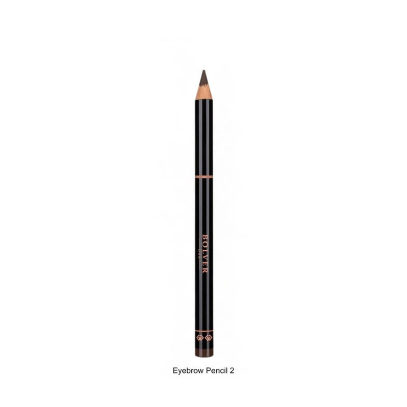 Bolver Waterproof Wooden Eyebrow Pencil EP2, Long-Lasting Brow Definer