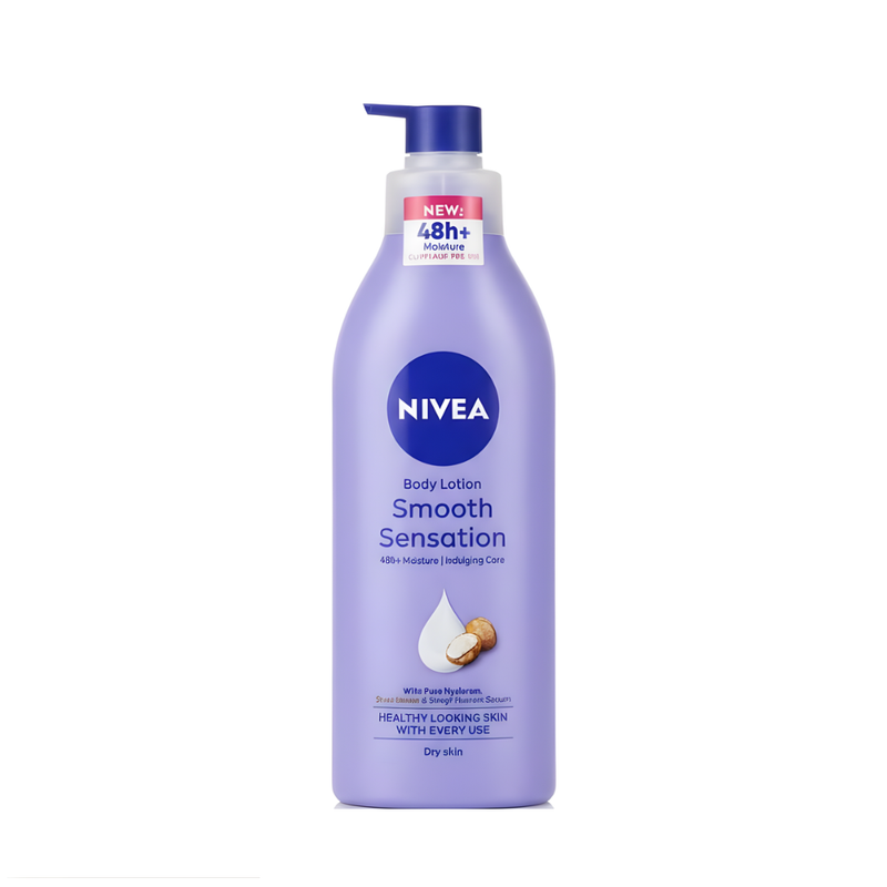 Nivea Shea Butter Moisturizing Body Lotion, Dry Skin, 400ml