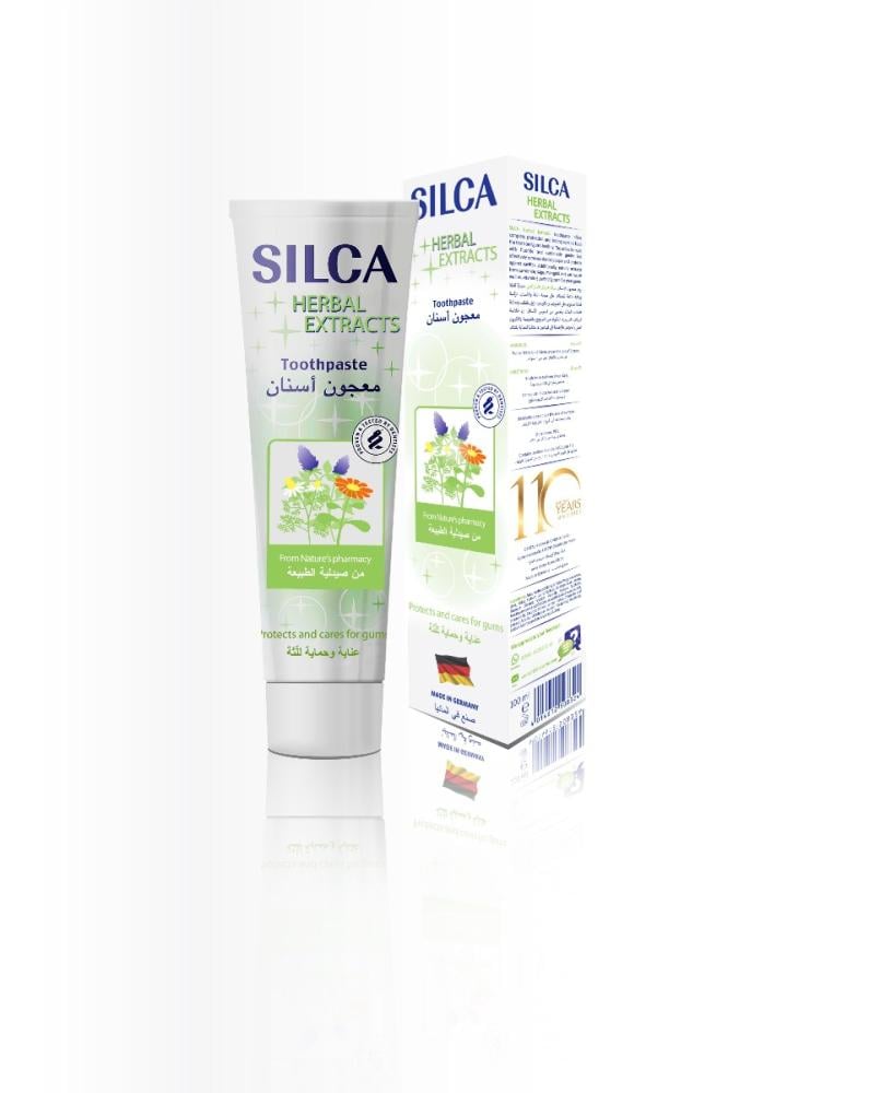 Herbal Toothpaste Charcoal Extracts Natural Clean Silica 100ml