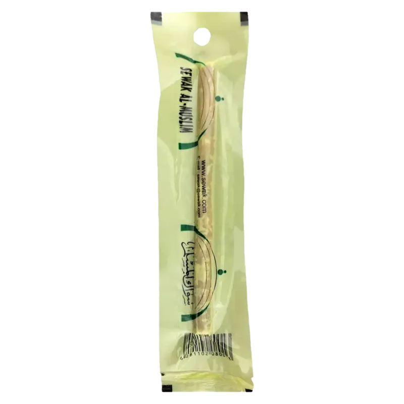 Miswak Natural Teeth Cleaning Stick Siwak Almuslim 1 Piece