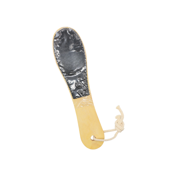 Maxdona Double-Sided Wooden Foot File, Exfoliating Scraper