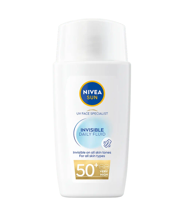 Face Sunscreen Invisible Daily Fluid SPF50 Nivea 40ml