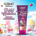 Cosmo Berry Yogurt Cream Body Scrub 275ml