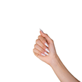 Loca A2 Pearl White Almond Shape Acrylic Artificial Nails