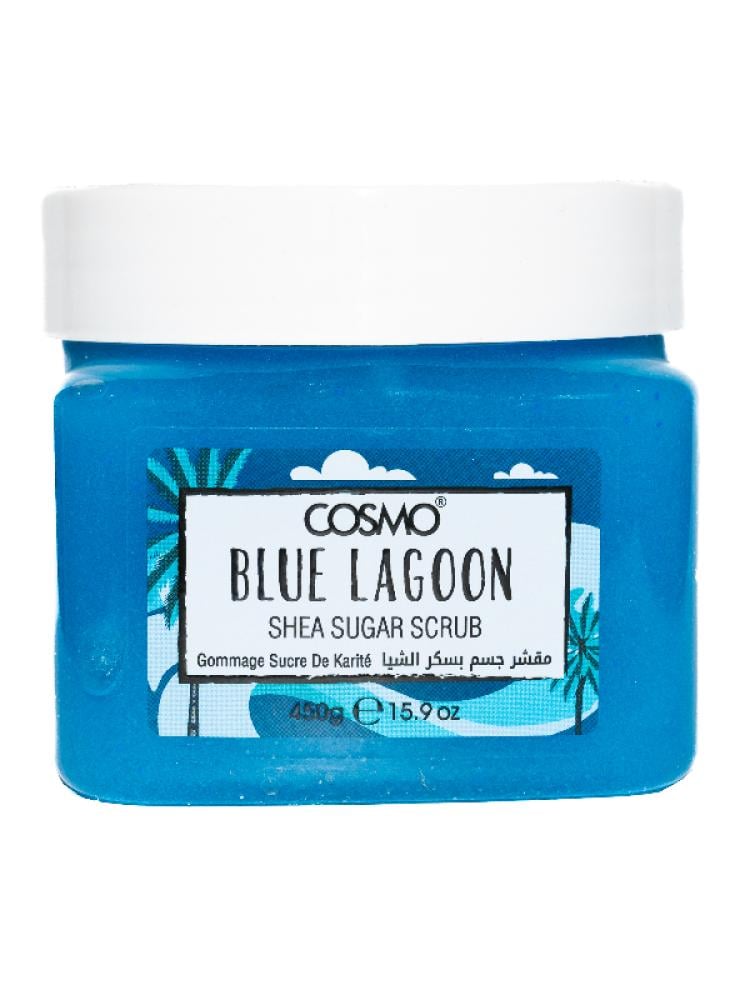 Sugar Body Scrub Blue Lagoon Shea Butter Cosmo 450g