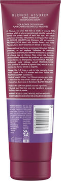 Purple Shampoo for Blonde Hair Ashore Brassiness Removal Nexus 251ml