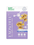 Baby Bright Exowhite Fill-Agin Hydrogel Mask - Milk, Yeast, Hyaluronic Acid - 20g