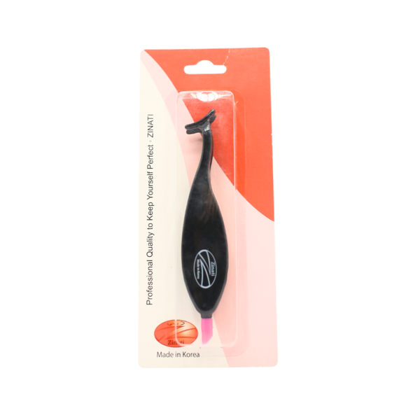 Zinati Eyelash Tweezers ZN3129 Professional Korean Cosmetic Tool Black