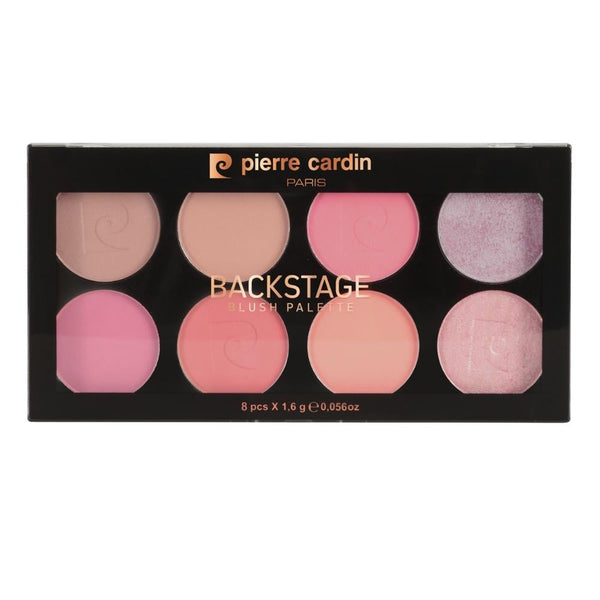 Pierre Cardin Professional 8-Color Powder Blush Palette 206, Blendable