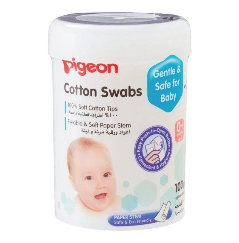 Cotton Swabs For Ears Precision Hygiene Pigeon 100 Pieces