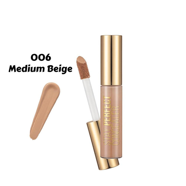 Flormar Stay Perfect Concealer, Full Coverage, 006 Medium Beige