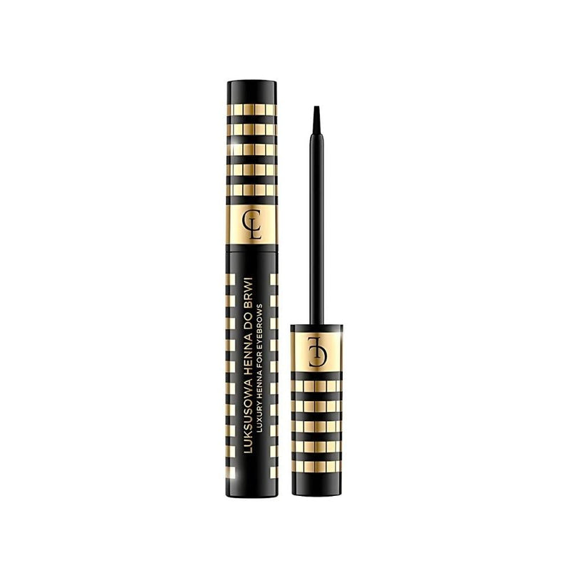 Christian Laurent Eyebrow Henna in Black with Argan Oil, 3-Day Wear