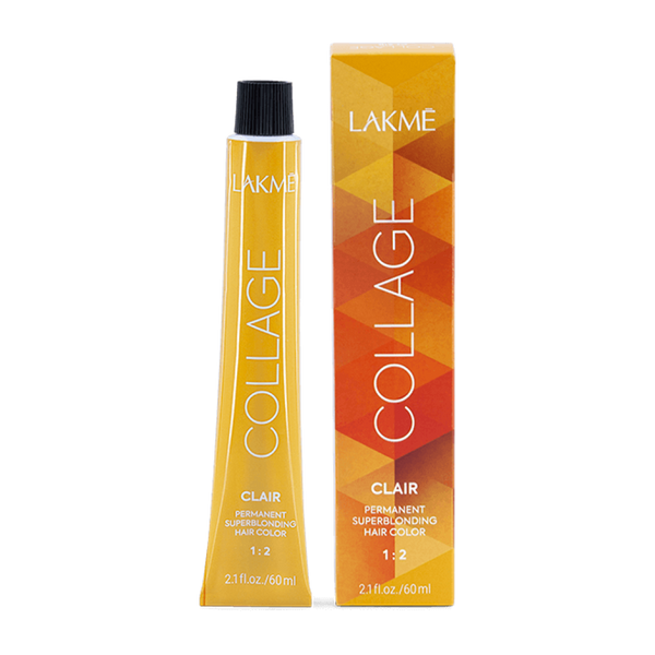 Semi Permanent Hair Color Ash Blonde Collage Clair 12/17 Lakme 60ml
