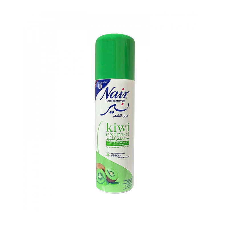 Nair Kiwi Hair Removal Spray Moisturizing Formula 200ml