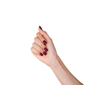 Best Artificial Nails Self-Adhesive Natural Look Small Nails Lucca N3 Brown 24pcs