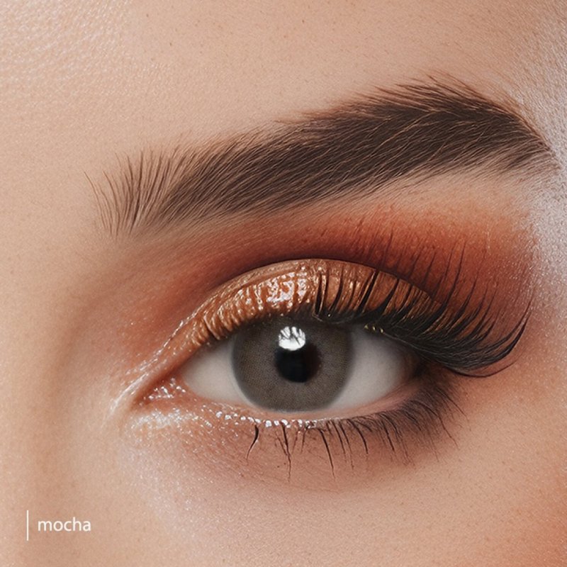 X Lens Monthly Contact Lenses Mocha Vision Correction 1 Pair