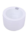 Salon System Pedicure Basin - White Round Design - 50cm
