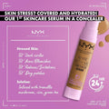 Nyx Bare With Me Concealer Serum 07 Medium Tremella Cica Green Tea