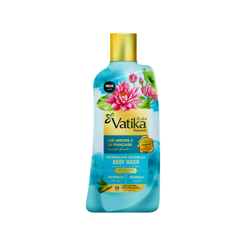 Vatika Water Lily Body Wash Daily Cleanser 500ml