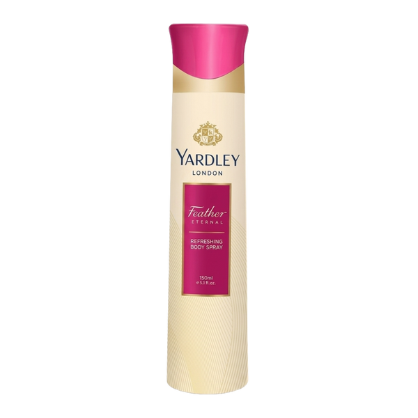 Feather Eternal Women Body Spray Refreshing Long-Lasting Yardley 150ml