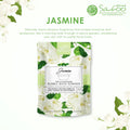 Saboo Jasmine Bubble Bath Powder with Jojoba Oil, Almond Oil & Vitamin E - 200g