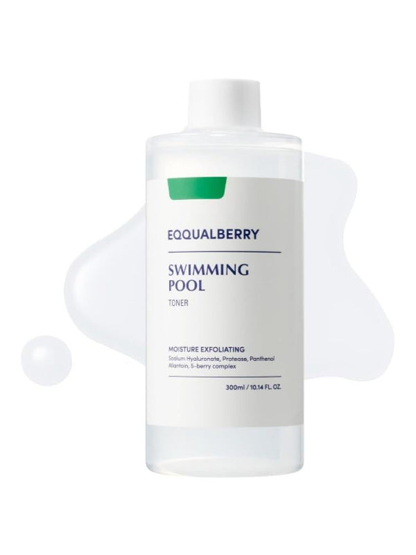 Eqqualberry Gentle Exfoliating Toner with Hyaluronic Acid and Berry Complex - 300ml