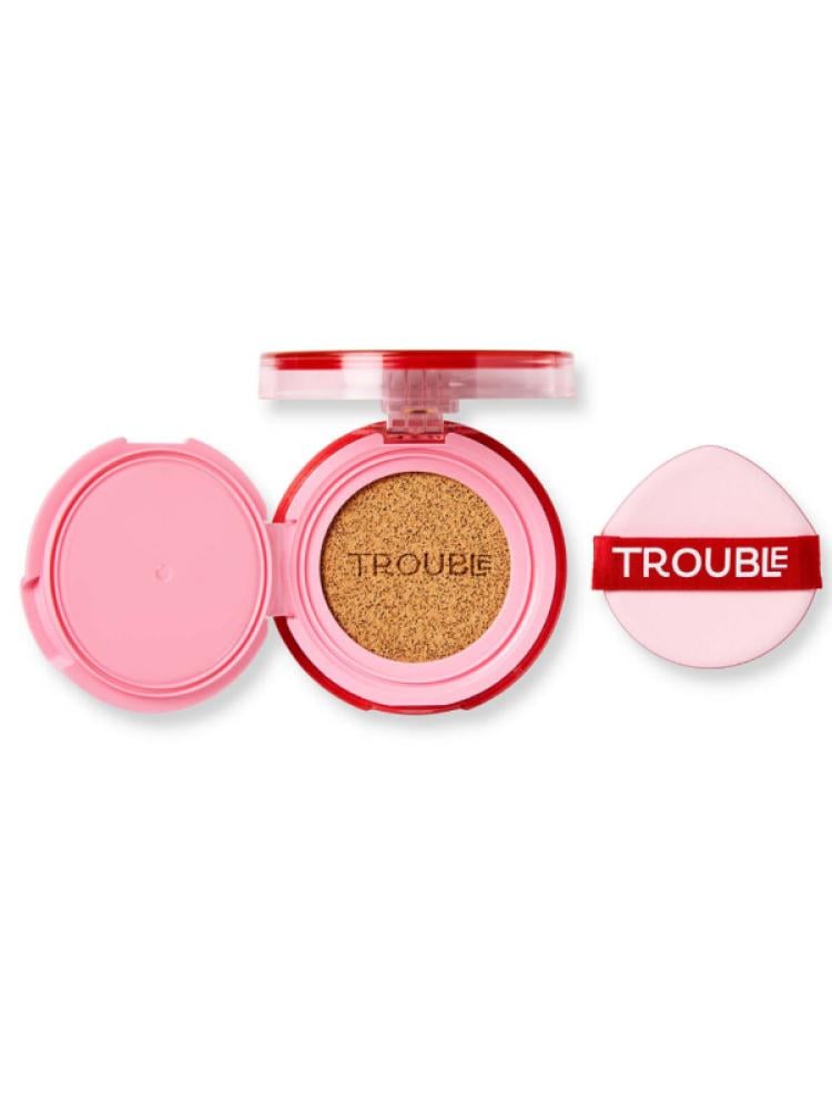 Trouble Maker Cushion Foundation - Medium Coverage, Dewy Finish - 12g
