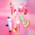Glow Recipe Fruit Babies Skincare Set, 6-Piece Travel Size Kit with Niacinamide & Vitamin C