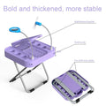 Salon System Pedicure Footrest with LED Light and Magnifying Lens