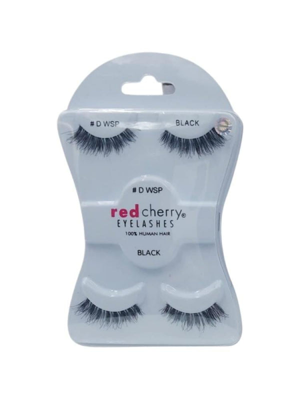 Buy False Eyelashes Natural Looking #D WSP Red Cherry 2 Pairs