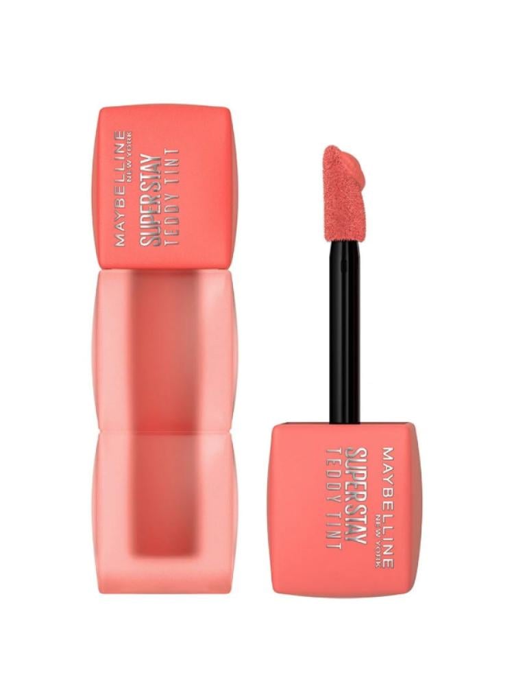 Best Lip and Cheek Tint Long-Lasting Matte Maybelline Super Stay Teddy Tint 25 Baby Tee 6.8ml