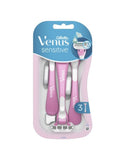 Gillette Venus Sensitive Razor - 3 Blades