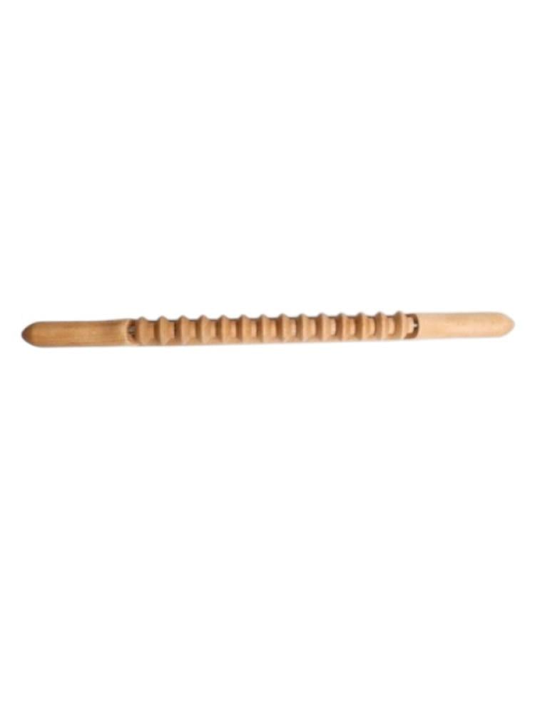 Wooden Massage Roller Tool for Lymphatic Drainage & Skin Firming