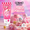 Cosmo Marshmallow Body Care Set - Shower Gel, Body Scrub, Hand Cream