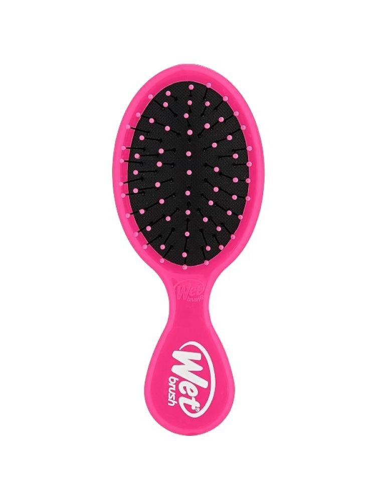 Wet Hair Brush Mini Detangler Gentle Knot Remover Assorted Colors