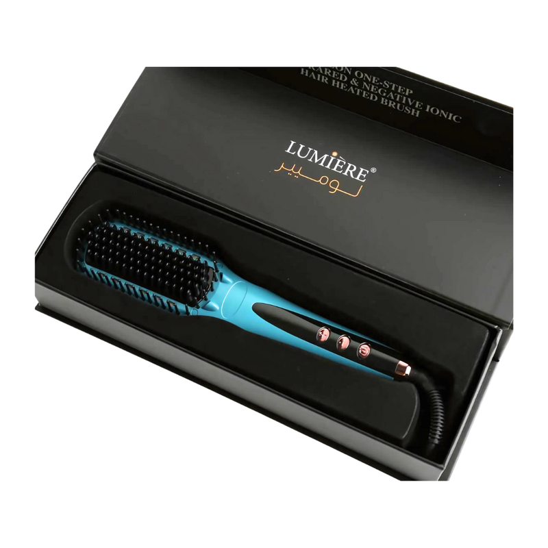 Lumiere HS1012 Silent Thermal Hair Dryer, 450°F, Ceramic Plates, Blue