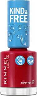 Shop Nail Polish Kind & Free Poppy Pop Red 156 Rimmel 10ml