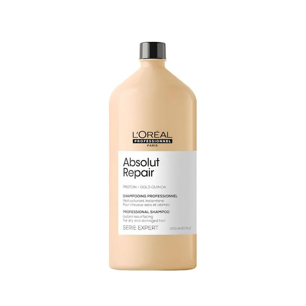 Repair Shampoo for Damaged Hair Quinoa Wheat Protein L'Oreal Paris 1500ml