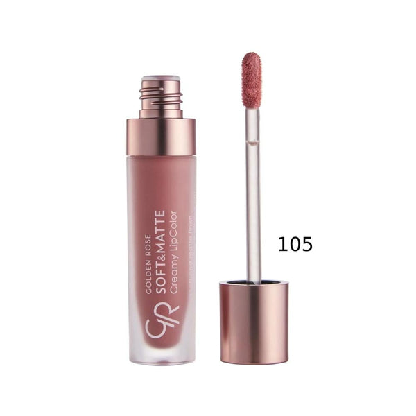 Golden Rose Soft Matte Creamy Lipstick Pink 105 5.5ml