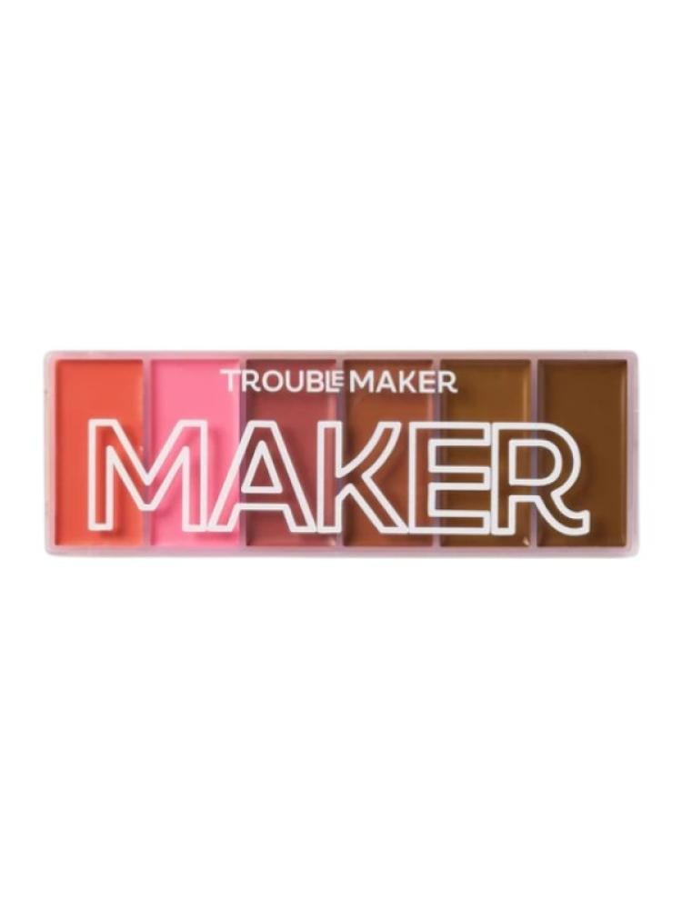 Trouble Maker Complexion Maker Cream Face Palette - Blush Bronzer Contour 36g