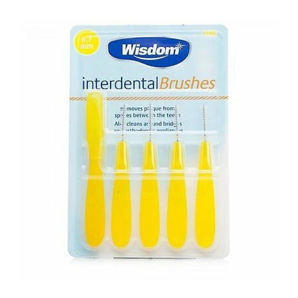 Wisdom Interdental Brushes 0.7mm Cleaning Brush 5 Pack