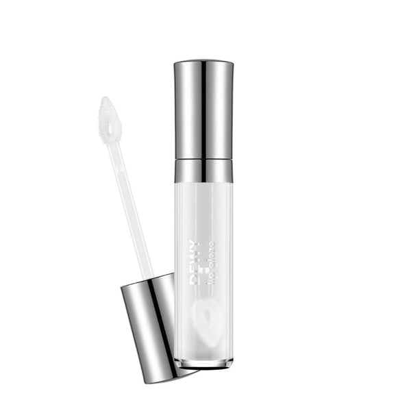 Flormar Dewy Glossy Lip Gloss 001 Wet Lips Shea Butter Moisturizing