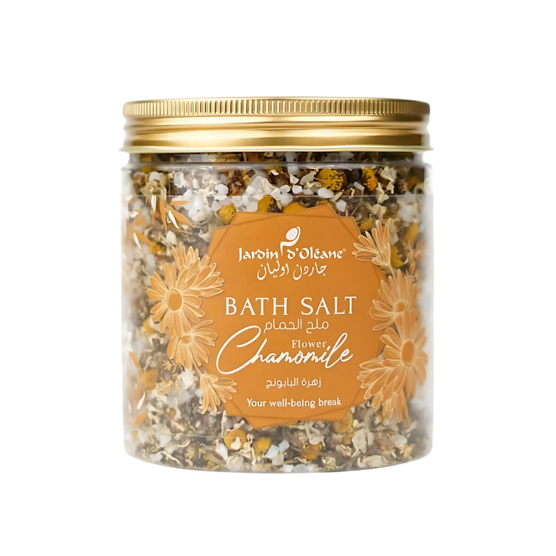 Garden Olean Chamomile Bath Salt for Skin Softening, 500g