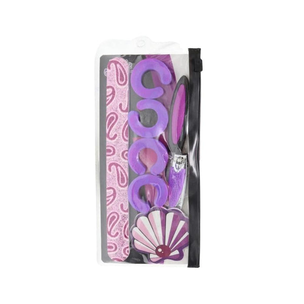 Manicure and Pedicure Kit Multi-Color Nail Care Tools Jackie DK-500-2
