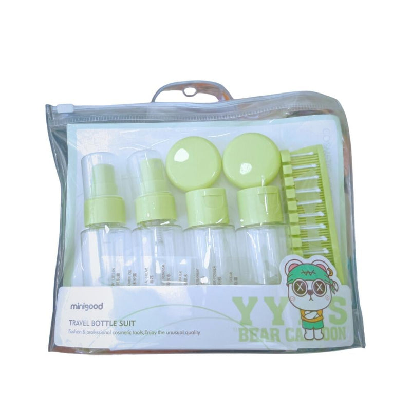 Minigood Empty Container Set 8 Pieces Travel Storage Leak-Proof
