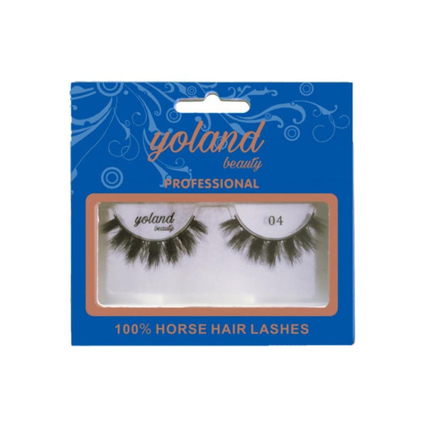 Yolande Beauty Natural Hair Eyelashes No. 04 Reusable Strip Lashes