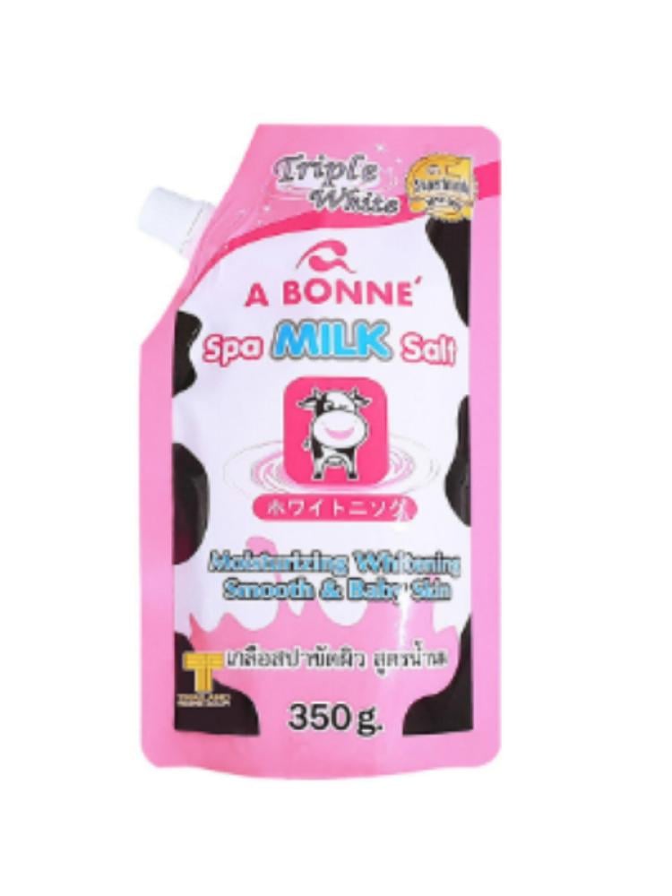 A Bonne Milk Salt Scrub - Moisturizing & Brightening - 350g