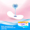 Fam Comfort Regular Sanitary Pads Cotton Surface 50 Count