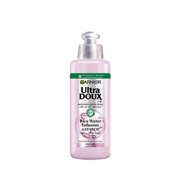 Rice Water Starch Smoothing Leave-In Cream Garnier 200ml